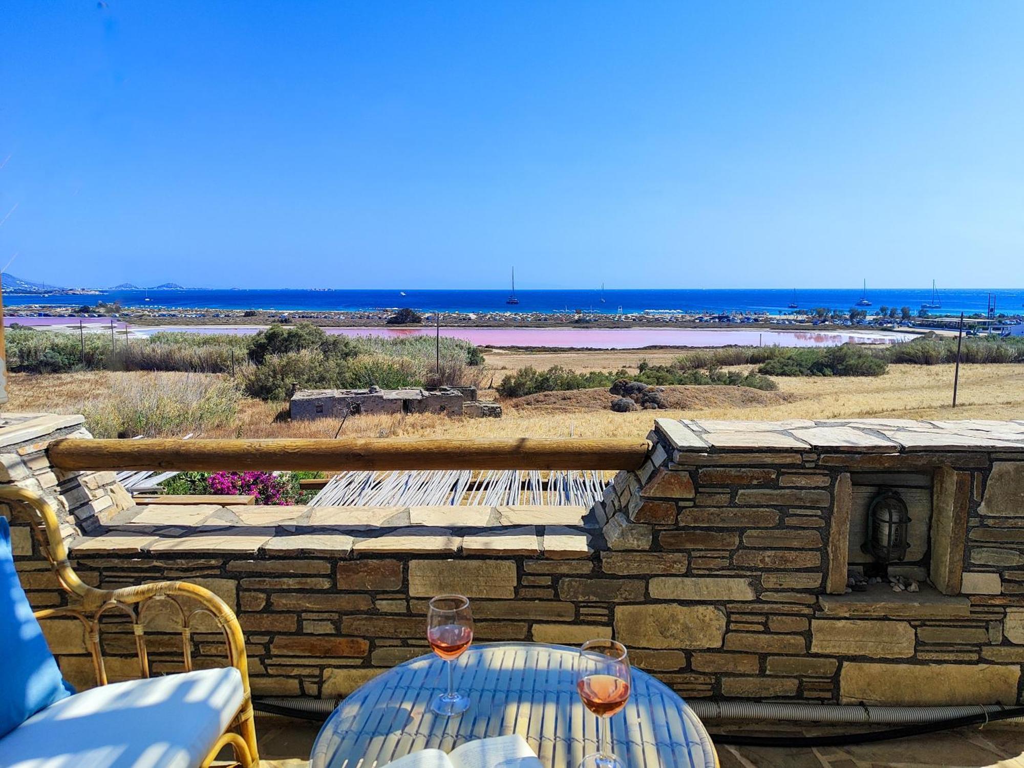 Kyma Apartments - Naxos Agios Prokopios Luaran gambar